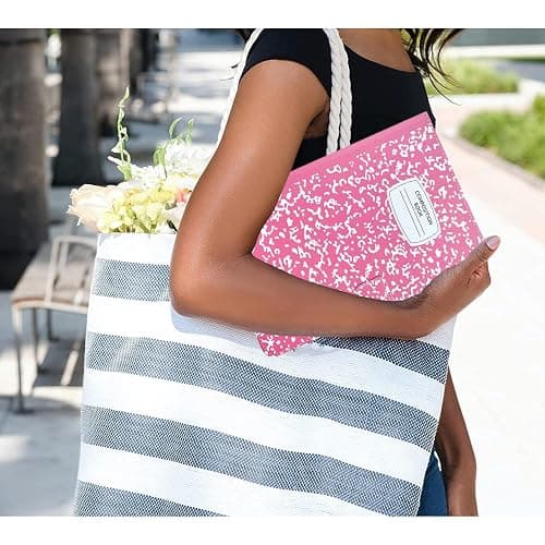BYCeKe Case for iPad A16 11th Gen 11"/10th Gen 10.9"2025/2022,Pink NoteBook | Slim, Durable, Foldable Stand, PU Leather, Pencil Holder, Card Slot, Auto Wake，Auto Sleep thumbnail 7