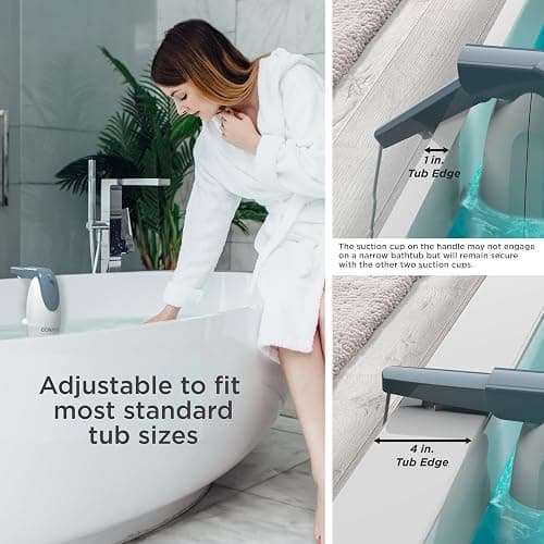 Conair Jet Hydro Spa - Portable Bath Spa with Dual Hydro Jets for Tub - Bath Spa Jet for Tub Creates Soothing Bubbles and/or Massage - Spa Bath for at Home Use thumbnail 5
