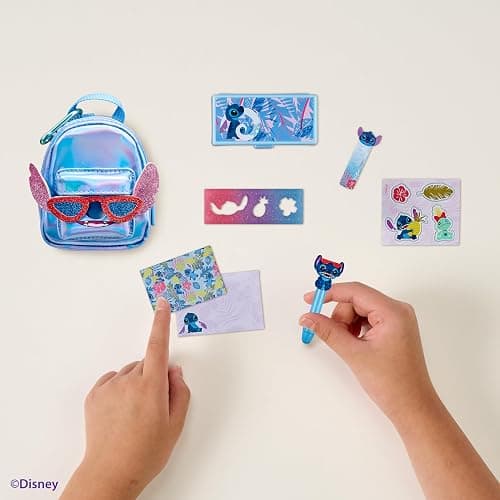 REAL LITTLES Disney Lilo & Stitch Fan Favorites 3 Pack, Includes Themed Micro Backpack, Handbag and Journal, with 15 Micro Surprises Inside thumbnail 5