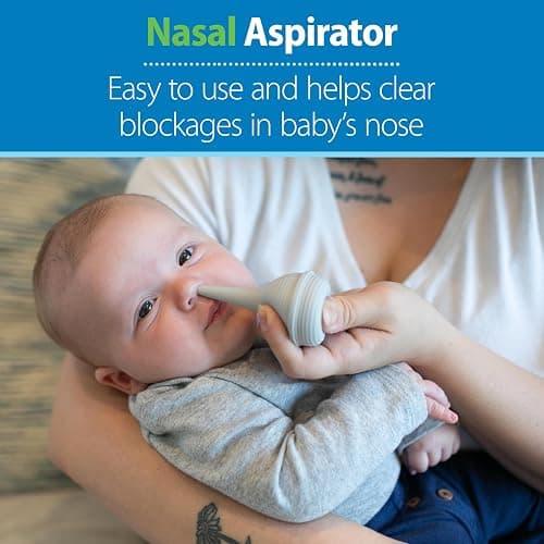 Dr. Brown's Baby Care Essentials Kit, Nail Scissors with Case, Nasal Aspirator, Cradle Cap Brush and Comb, BPA-Free thumbnail 4