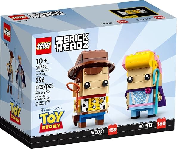 LEGO BrickHeadz Woody and Bo Peep - Toy Story, 296 pcs - Image 1