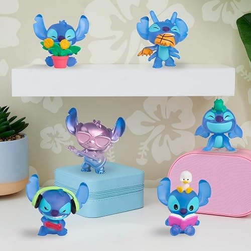 Disney Stitch That’s So Stitch Collector Figure Pack, 6 Exclusive 2-inch Collectible Figurines, Toy for Fans, Boys, Girls, Kids Ages 3 and Up by Just Play thumbnail 6