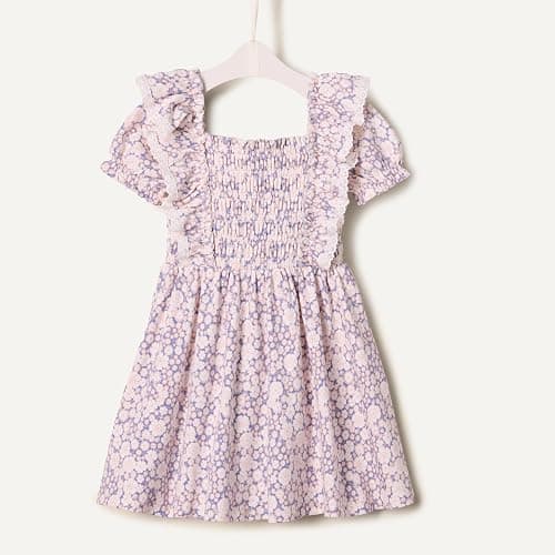 Amazon Essentials Baby-Girls Embroidered Knit Dress thumbnail 6