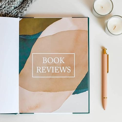 Duncan & Stone Reading Journal for Book Lovers, Daily Log, Teal, 120pg | Linen-bound 120-page reading log to track books read & reviews; an ideal book lover & reader gift for women thumbnail 2