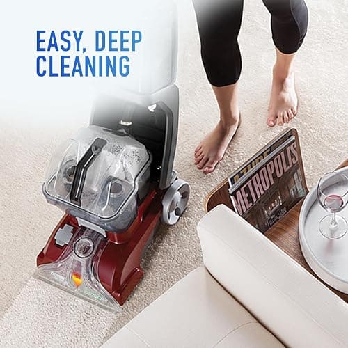 Hoover PowerScrub Deluxe Carpet Cleaner Machine for Carpet and Upholstery, Deep Cleaning Carpet Shampooer Machine with Multi-Purpose Tools, Pair Carpet Cleaner Solution thumbnail 4
