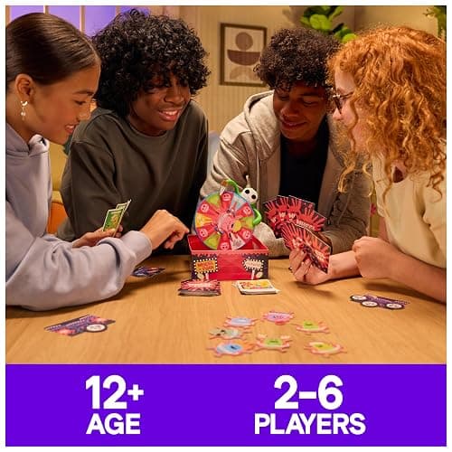 Spin Master Games Dumb Ways to Die: Wheel of Pain Board Game | Hilarious Survival Game, Spin The Wheel And Try To Keep Your Bean Alive, For 2-6 Players, Ages 12 & Up thumbnail 2