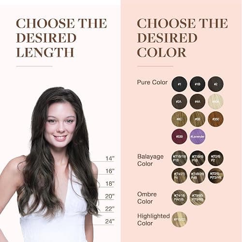 GOO GOO Clip in Hair Extensions Real Human Hair, Remy Human Hair Extensions Clip ins for Women, Natural Human Hair, 18inch 120g 7Pcs, 1C Mocha Brown thumbnail 8