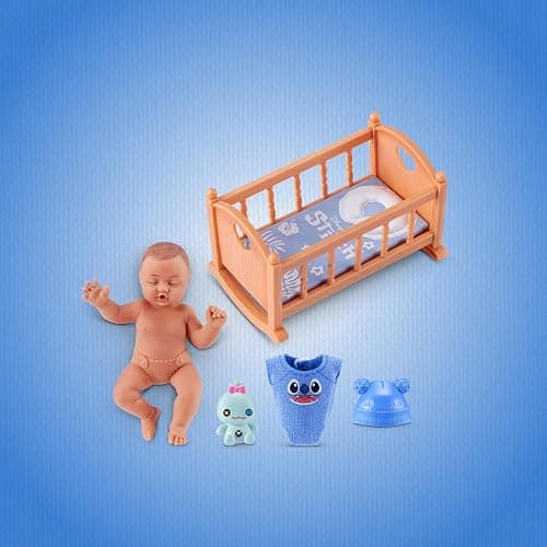 MY MINI Baby Disney 2 Pack by ZURU – Collectible Disney Baby Doll Mystery Capsule with Accessories, Realistic Miniature Toy for Girls Ages 3+ thumbnail 7
