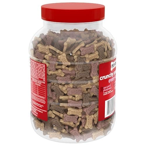 Milk-Bone Flavor Snacks Mini’s Dog Biscuits, Flavored Crunchy Dog Treats, 36 Oz. Canister thumbnail 9
