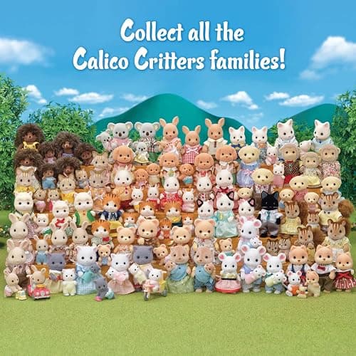 Calico Critters Cuddle Bear Family, Dolls, Dollhouse Figures, Collectible Toys 4 Count - Cuddle Bear Family thumbnail 6