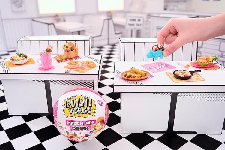 MGA's Miniverse Make It Mini Diner Series 4 (2 Pack), Mini Collectibles - Mystery Blind Packaging, DIY, Resin Play, Replica Food, NOT Edible, Collectors, 8+ thumbnail 5