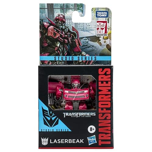 Transformers Toys Studio Series Core Class Dark of The Moon Laserbeak Action Figure - Ages 8 and Up, 3.5-inch | Transformers Studio Series 3.75 Inch Action Figure Core Class Wave 4 - Laserbeak thumbnail 4