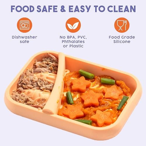 Awoo Sardina - Silicone Dog & Cat Lick Mat + Slow Feeder with Suction Cups - Non-Slip, Dishwasher Safe Pet Dish - Extends Mealtime for Fast Eaters & Reduces Anxiety - for Wet & Dry Food (Melon) thumbnail 7