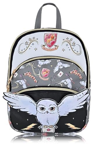 Fast Forward Harry Potter Backpack for Men, Women, Unisex | Cute PU Leather 10" Mini Backpack Purse - Image 1