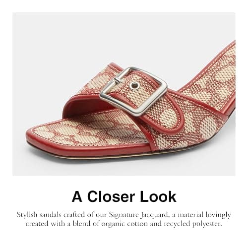 COACH womens Margot Sandal thumbnail 4