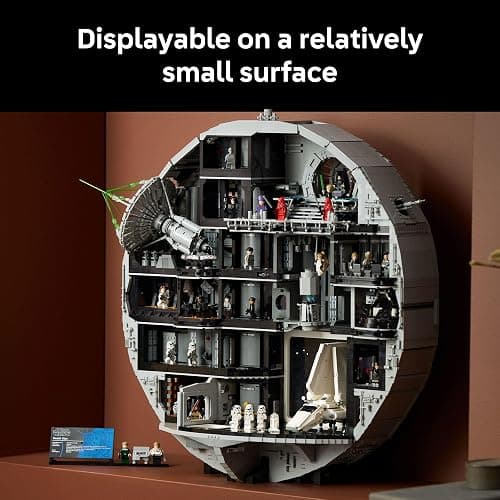 LEGO Star Wars Death Star Building Set for Adults, Ages 18+ - Collectible & Room Decor for Office, Bedroom, or Book Shelf - Fun Activity for Men, Women, & Movie Fans - Gift Idea for Birthdays - 75419 thumbnail 7
