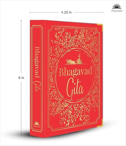 Bhagavad Gita [Deluxe Hardbound Edition] Sacred Text for Self-Realization and Spiritual Enlightenment / Discover Ancient Wisdom / Timeless Religious thumbnail 3
