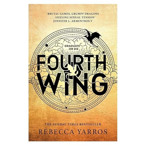 Empyrean Series by Rebecca Yarros – 3-Book Deluxe Hardcover Collection Set (Fourth Wing, Iron Flame & Onyx Storm) with Sprayed Edges thumbnail 5