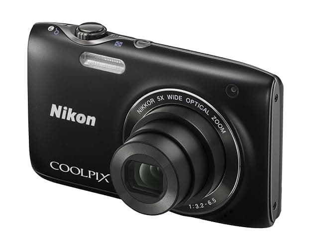 Nikon Coolpix S3100 Digitalkamera (14 Megapixel, 5-fach opt. Zoom, 6,7 cm (2,7 Zoll) Display, HD Videofunktion) schwarz - Image 1