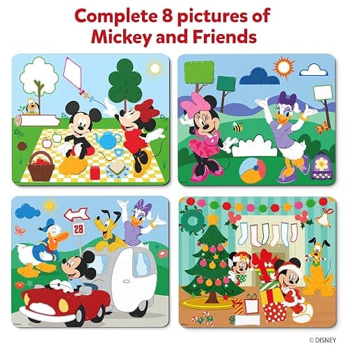 Skillmatics Dot It Sticker Art - Disney Mickey & Friends, Mess-Free Fun for Kids, 500+ Stickers, Craft Kits, DIY Scrapbooking Activity, Travel Toys, Gifts for Boys & Girls Ages 3, 4, 5, 6, 7 thumbnail 5