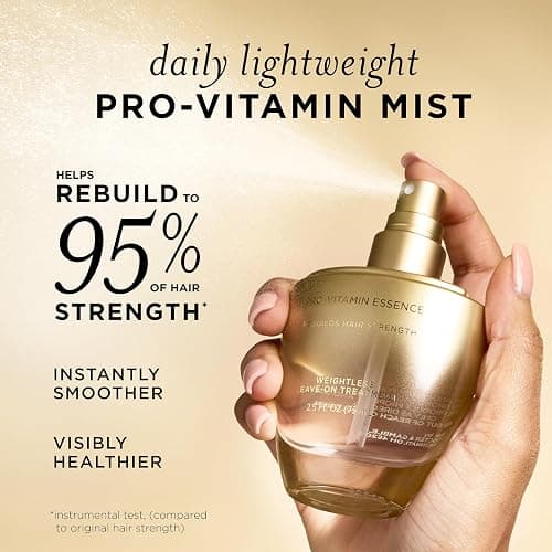 Pantene Pro-Vitamin Essence, Daily Repair Mist, Weightless Leave-On Treatment Strengthens & Rebuilds Damaged Hair, Reduces Breakage, 2.5 Fl Oz thumbnail 2