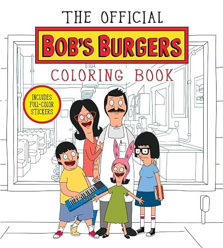 The Official Bob's Burgers Coloring Book - Image 1