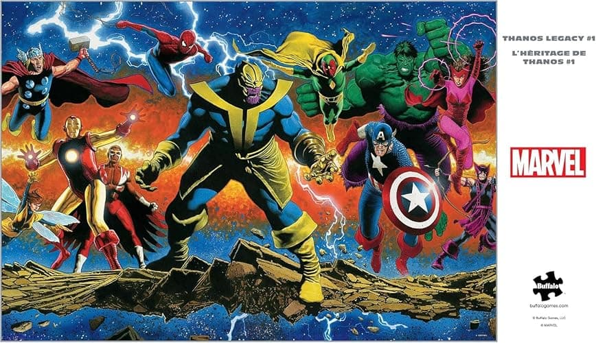 Buffalo Games - Silver Select - Marvel - Thanos Legacy #1-2000 Piece Jigsaw Puzzle for Adults -Challenging Puzzle Perfect for Game Nights - Finished Size is 38.50 x 26.50 thumbnail 5