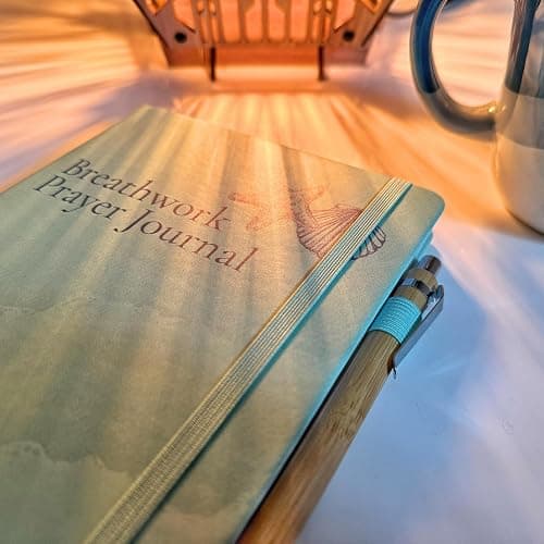Calm Collective Breathwork & Prayer Journal for Women & Men, 50 Days of Stress Relief & Meditation, Holotropic Breathing Techniques, Reflection, Bible Study Supplies, Christian Gifts, Religious Gift thumbnail 2