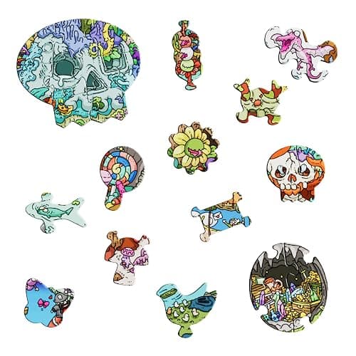The Peckish Pirates • 1000-Piece Jigsaw Puzzle from The Magic Puzzle Company • Series Four thumbnail 4