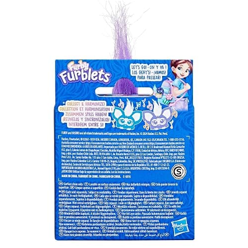 Furby Furblets Mer-May Mini Electronic Plush Toy, Blue_or_green thumbnail 5
