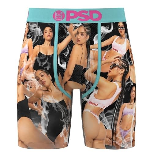 PSD Men's Izzy Guedes Boxer Briefs - 7 Inch Inseam Breathable and Supportive Men's Underwear with Moisture-Wicking Fabric - Image 1