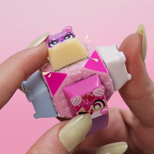 Clickeez Deluxe Keychain Fidget Cube | Collectible Character Keyboard Keys Click and Clack | Create Your Own Fidget Keychain | Ages 6+ thumbnail 6