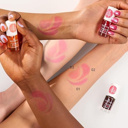 essence | What a Tint! Lip & Cheek Tint | Long-Lasting Liquid Blush & Lip Stain | Non-Sticky & Kiss-Proof | Vegan & Cruelty Free (01 | Kiss from a Rose) thumbnail 5