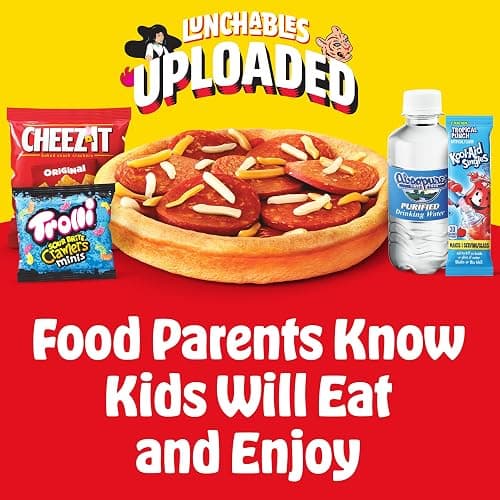 Lunchables Uploaded Deep Dish Pizza with Pepperoni Snack Kit, 15.12 oz Box thumbnail 8