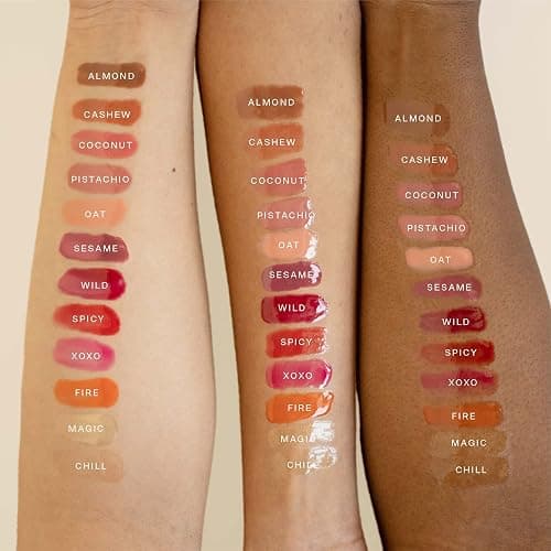 Tower 28 ShineOn Lip Jelly, SPICY, Non-Sticky, Hydrating Vegan Lip Gloss in Sheer-ish Red, Moisturizing Apricot and Raspberry Seed Oil, Clean, Cruelty Free thumbnail 4