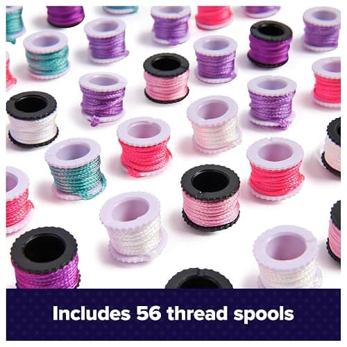 Cool Maker, KumiKreator Bead & Braider Friendship Necklace & Bracelet Making Kit (Packaging May Vary), Gifts & Stocking Stuffers for Girls Ages 8 and up thumbnail 7