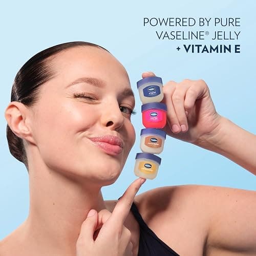 Vaseline Lip Therapy 2 Pack Original Mini For Dry, Chapped Lips Hydrating Lip Balm 0.5 oz thumbnail 9