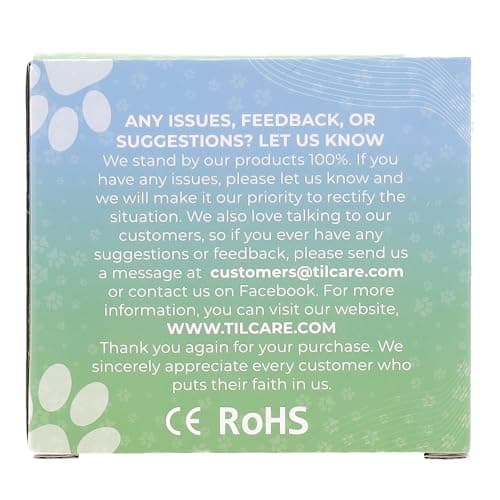 Tilcare Handheld Pet Massager for Dogs and Cats Electric Cat and Dog Massage Tool - Head and Back Scratcher for Relieving Tension, Tight Muscles and Stiffness with Four Rotating Massage Heads thumbnail 10