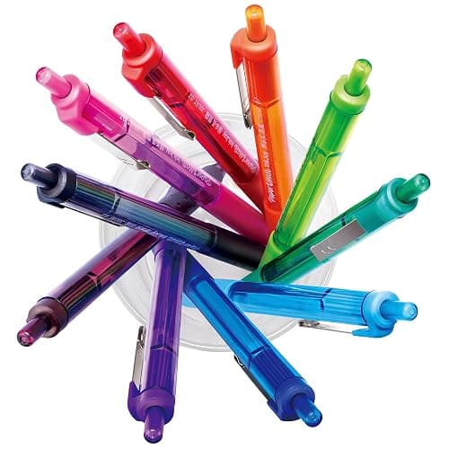 Paper Mate InkJoy 300RT Retractable Ballpoint Pens, Medium Point, Black/Red/Blue Ink, 8 Pack (1945918) thumbnail 6