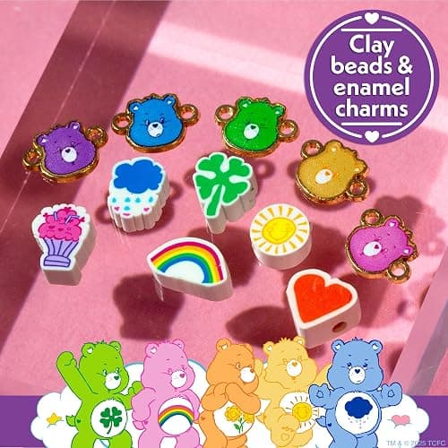 Horizon Group USA Care Bears + Bracelets with Charms & Beads, Age 6-8, Unisex, Multi-Color, Non-Foldable thumbnail 5