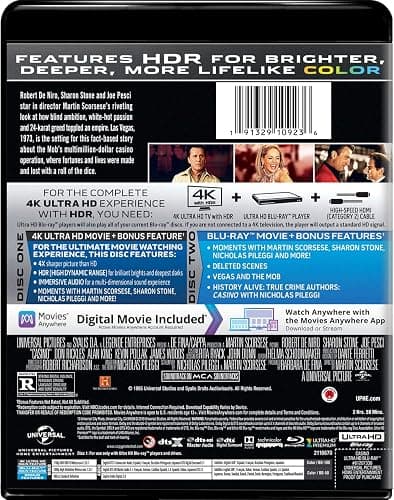 Casino - 4K Ultra HD + Blu-ray + Digital thumbnail 3
