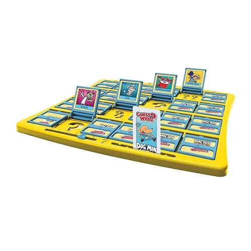Guess WHO? Dogman Board Game, Featuring Lil’ Petey, Piggy and More, Family-Friendly Children's Mystery Game of Deduction, 2 Players, Ages 6 & Up, Officially Licensed Merchandise & Collectible thumbnail 4
