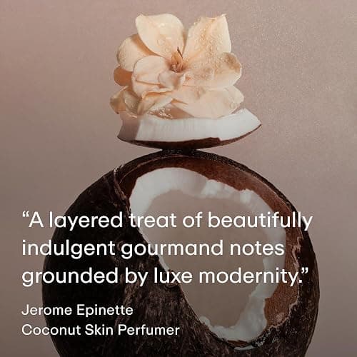 PHLUR Coconut Skin Body Mist - Hair & Body Fragrance Mist - Coconut Body Spray with Caramel, White Florals, Sandalwood & Amber (8 Fl Oz) thumbnail 5