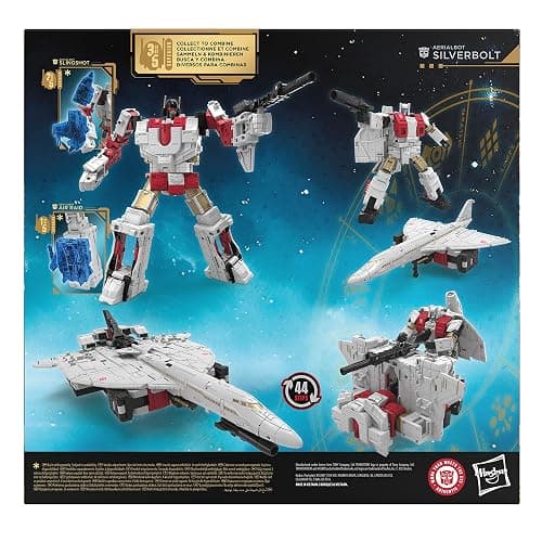 Transformers Age of The Primes Commander Class Aerialbot Silverbolt, 7-inch Converting Action Figure, Robot Toys for Ages 8+ thumbnail 7