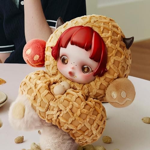 POP MART SKULLPANDA You Found Me! Series Plush Doll Pendant Blind Box Figures, Collectible Toys, Holiday Birthday Gifts for Girlfriend Daughter Girls and Boys, Single Box thumbnail 5