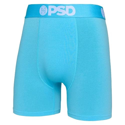 PSD Underwear Mens Boxer Briefs - Solid Basics, Mid Length Pack & Singles, Soft & Breathable Boxer Briefs for Men thumbnail 3