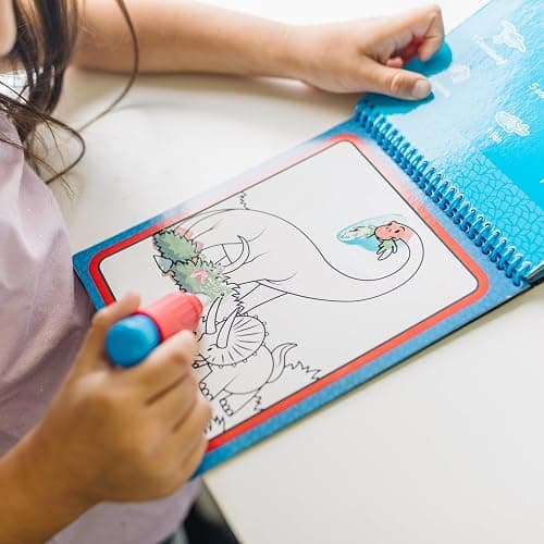 Melissa & Doug On The Go Water Wow! Reusable Water-Reveal Activity Pad – Dinosaurs - Dinosaurs thumbnail 2