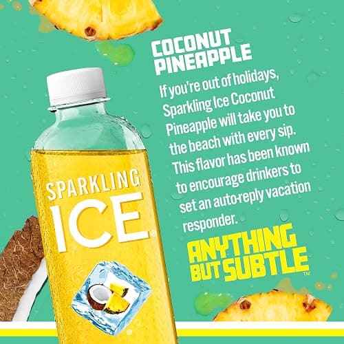 sparkling ice coconut pineapple sparkling water thumbnail 3