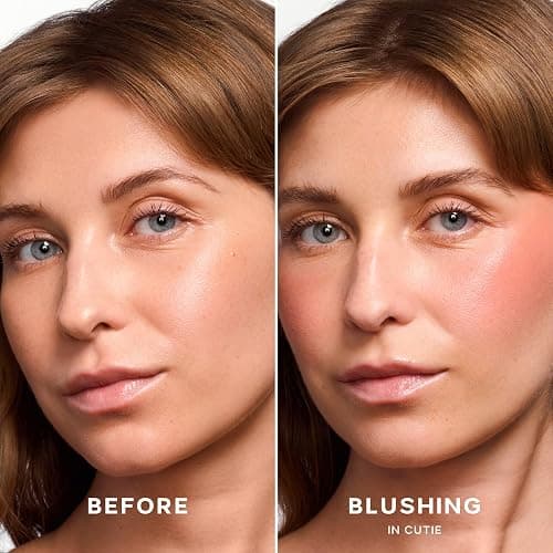 Saie Dew Liquid Blush for Cheeks, Cutie (.40 oz) | Hydrating Liquid Cream Blush Stick with Skin-Loving Formula, Blendable, Dewy Blush for a Natural, Streak-Free Cheek Tint thumbnail 2