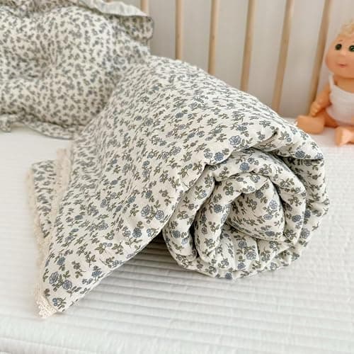 Cotton Muslin Toddler Blanket thumbnail 2